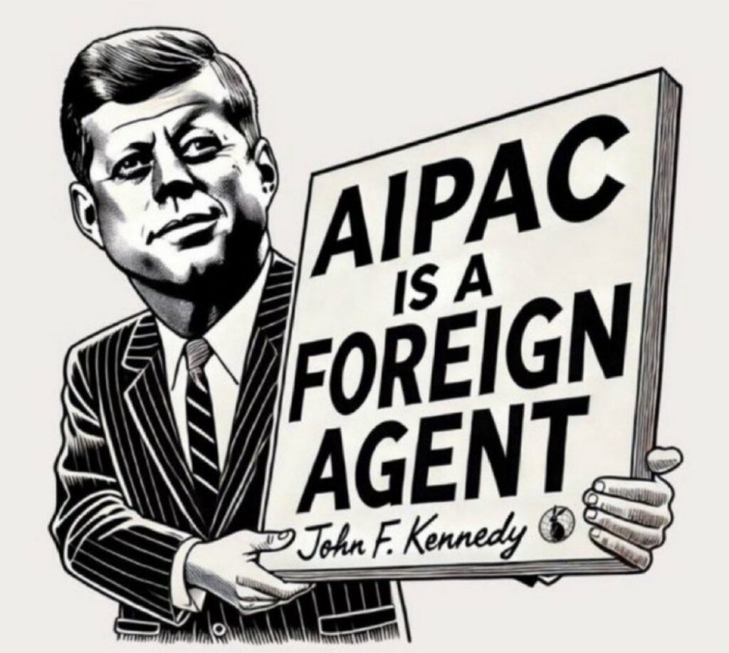 Kennedy En guerre contre l’American Israel Public Affairs Committee (AIPAC)