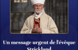 Mgr Strickland s’élève contre la nomination par Léon XIV du cardinal Cupich à la tête de l’État de la Cité du Vatican