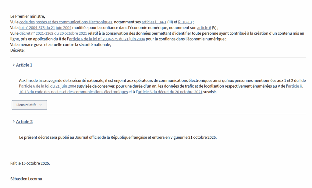 La Macronie veut surveiller ses citoyens ordinaires