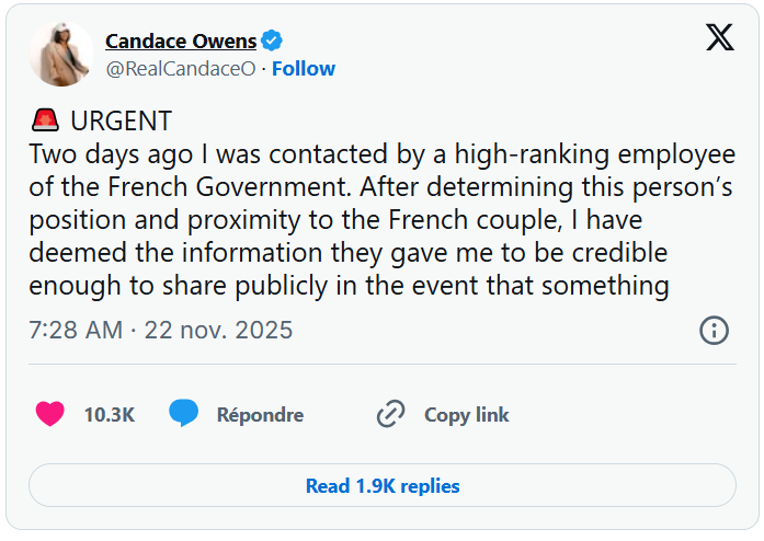 L'Elysée veut-il faire disparaître Candace Owens et Xavier Poussard ?