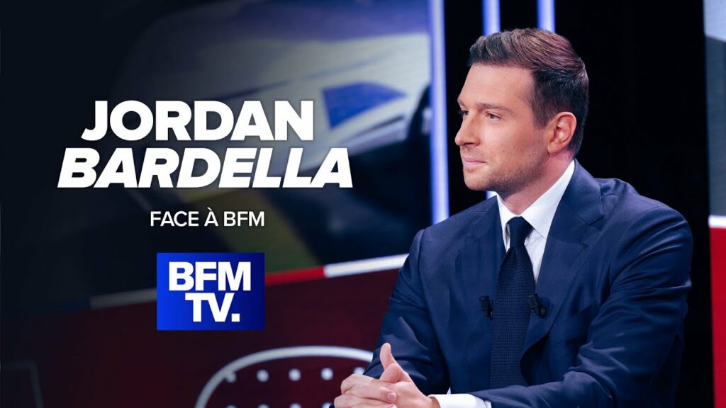 5 novembre 2025, Jordan Bardella face à BFM 