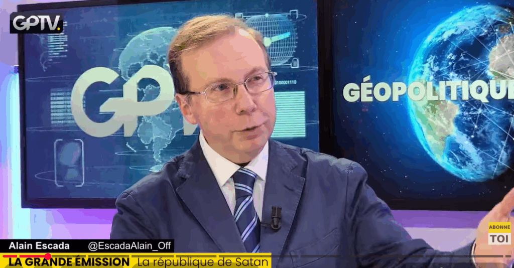 "Cette république, laïque, maçonnique et satanique est un Moloch" (Alain Escada sur GPTV)