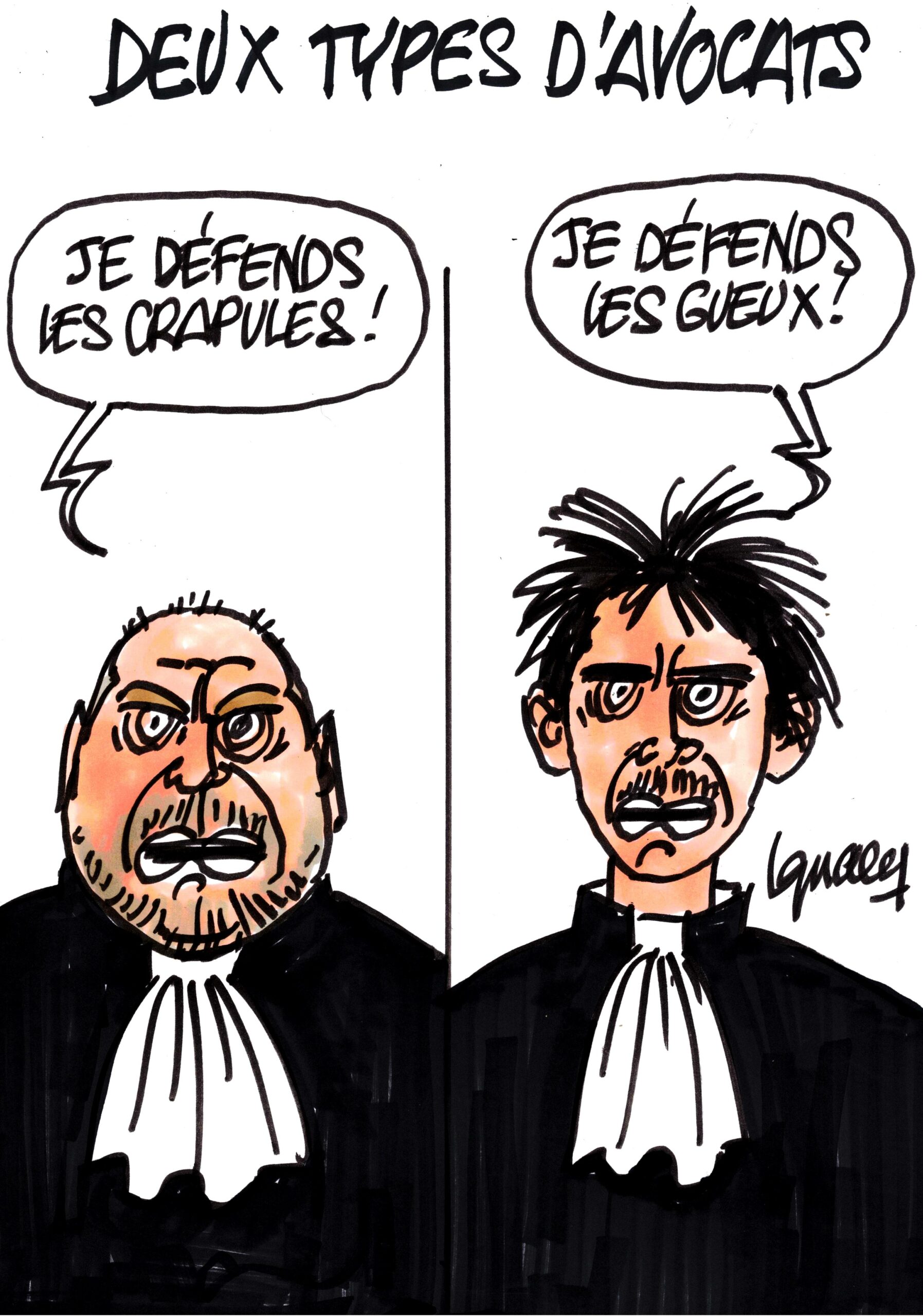 Ignace - Deux types d'avocats