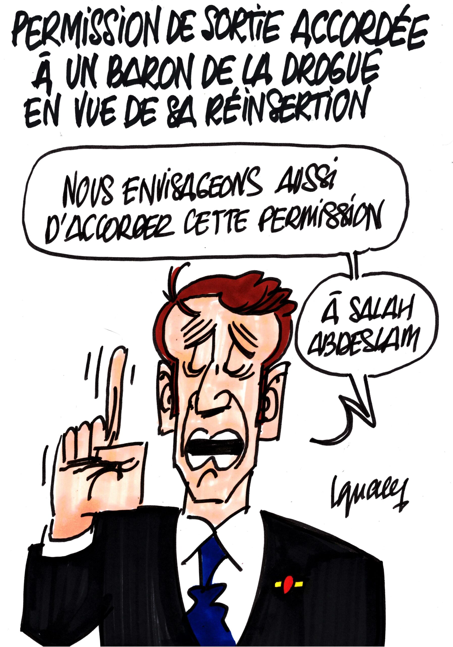 Ignace - Permission de sortie pour un baron de la drogue