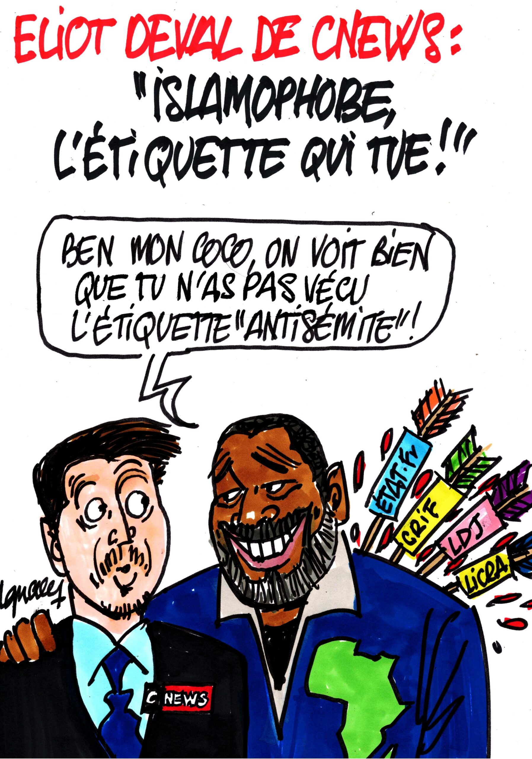 Ignace - Eliot Deval déplore l'étiquette "islamophobe"