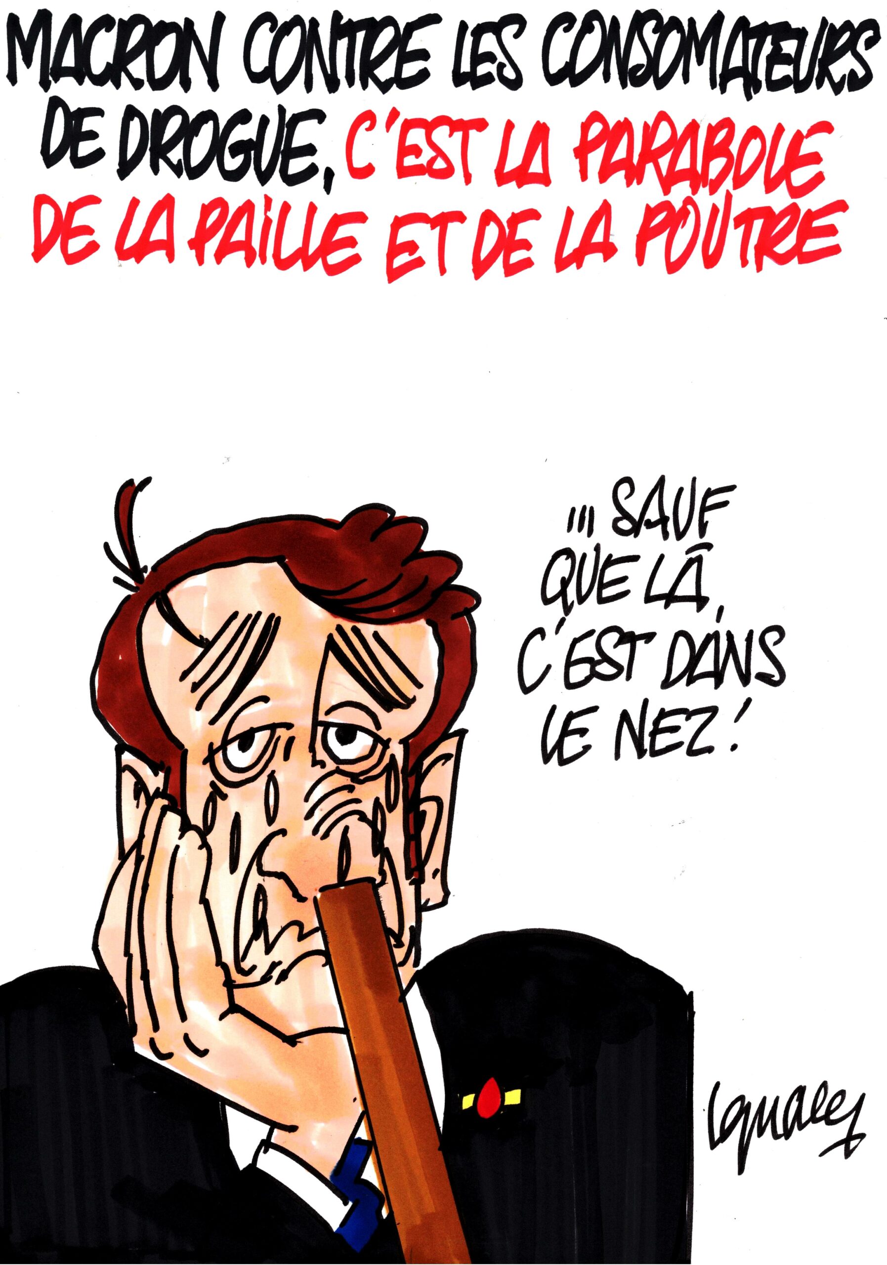 Ignace – Macron et le narcotrafic