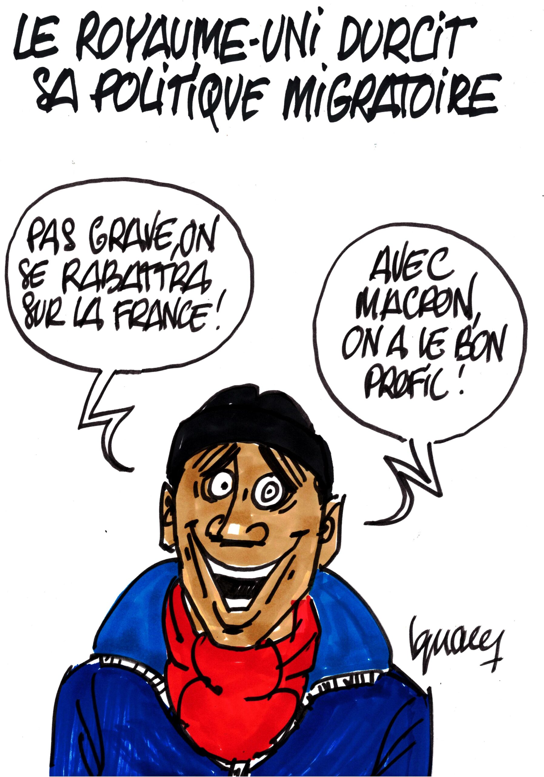 Ignace - Le Royaume-Uni plus strict en matière d'immigration