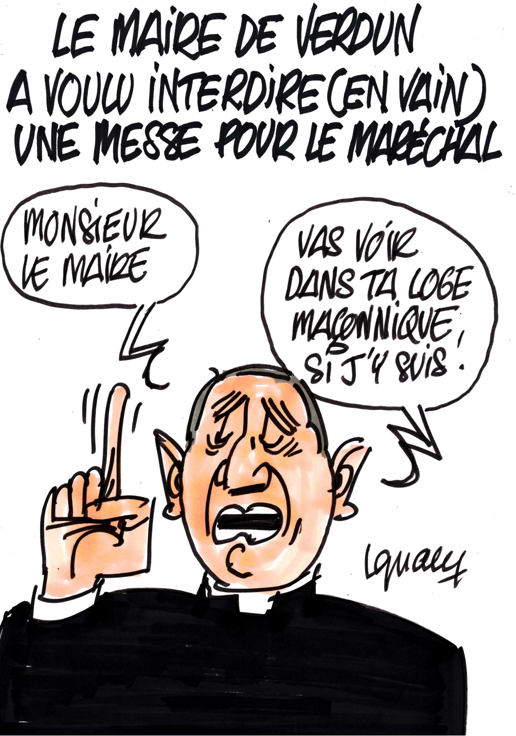 Ignace - Le maire de Verdun ne veut pas de messe pour le Maréchal