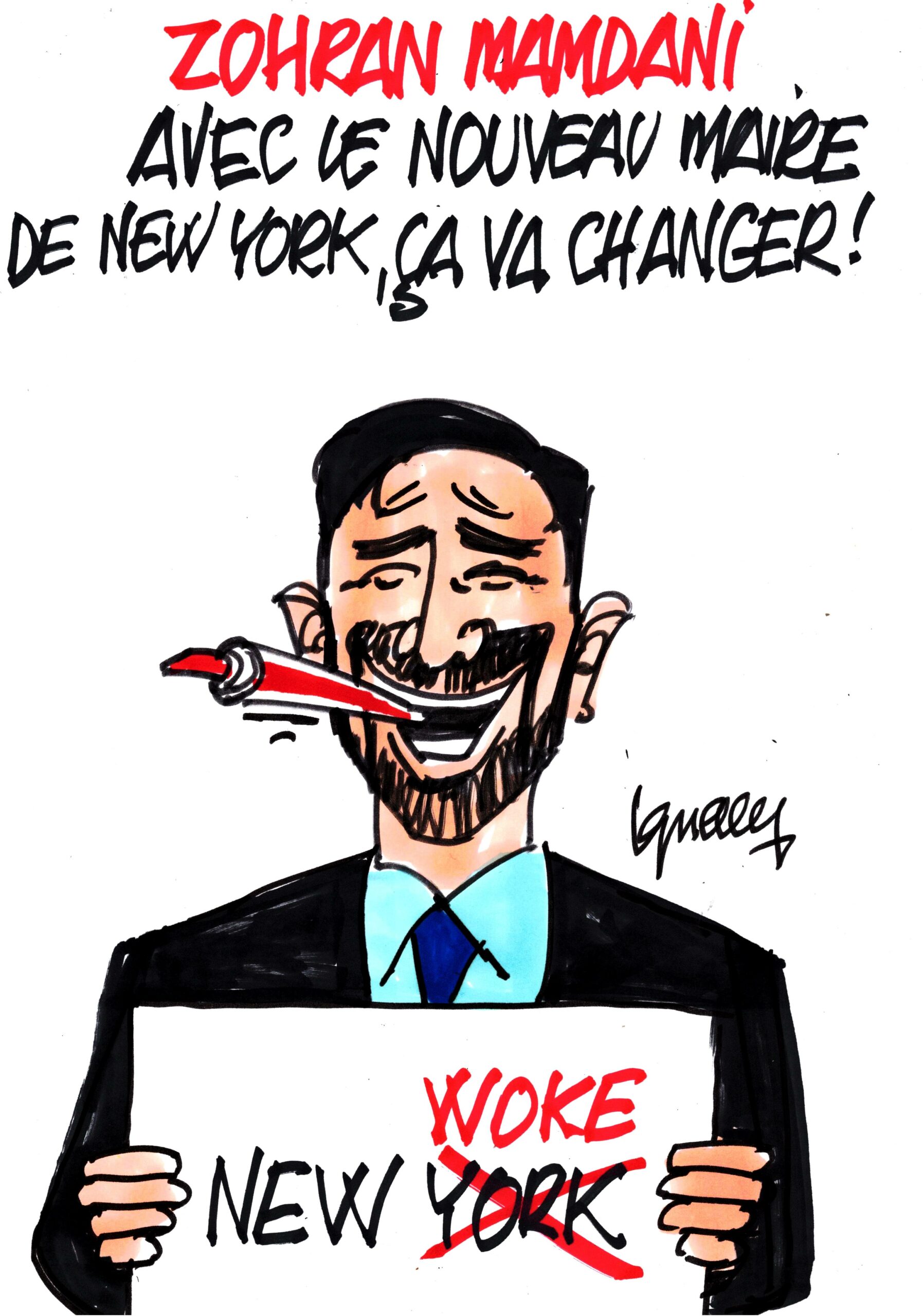 Ignace - Ça va changer avec le nouveau maire de New York !