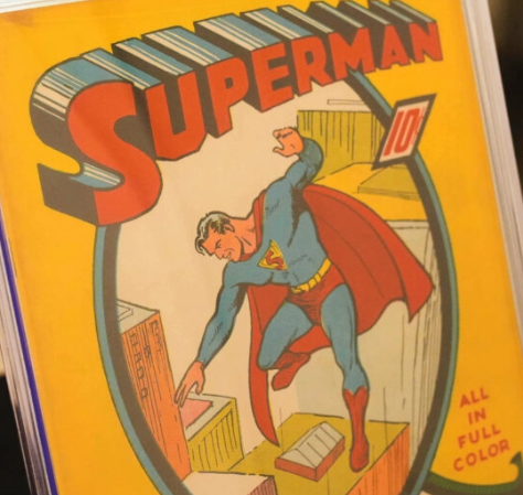 BD « Superman n° 1 » vendue aux enchères pour 9,12 millions de dollars