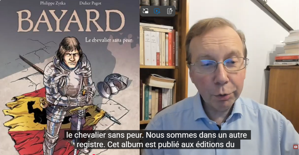 BD Bayard, le chevalier sans peur, Didier Pagot, éditions du Triomphe, 2025