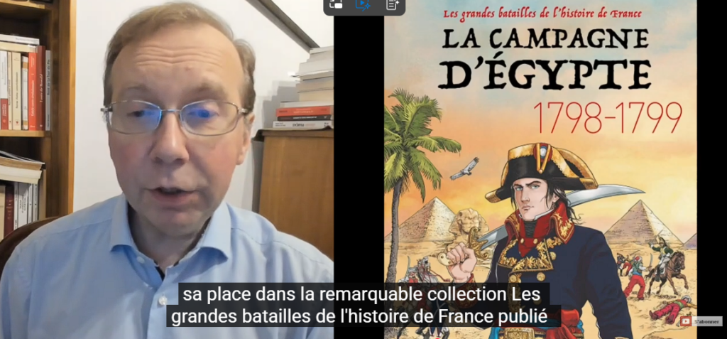BD La campagne d'Egypte, Pascal Davoz, Massimiliano Notaro, éditions Plein Vent, collection Les grandes batailles de l'histoire de France