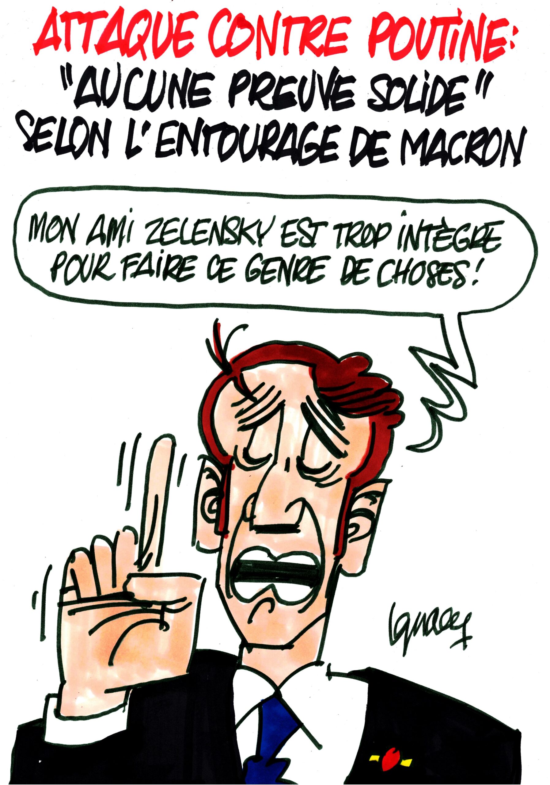 Ignace - Attaque contre Poutine : "Aucune preuve solide"