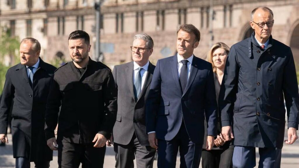 La coalition de 'volontaires'