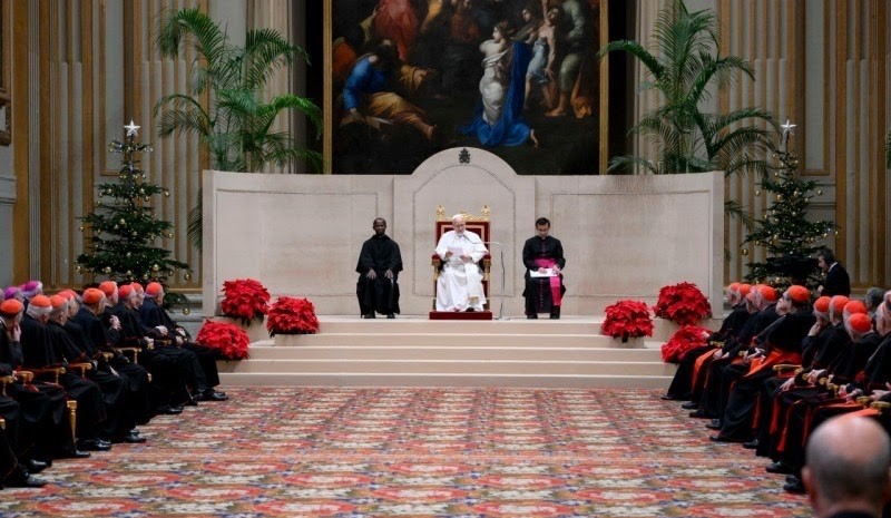 22 décembre 2025 - message de Noël de Léon XIV à la Curie romaine
