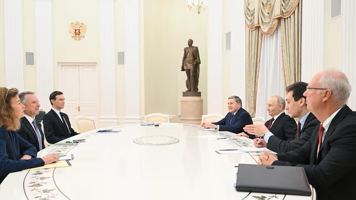 2 décembre 2025 - Rencontre entre Poutine et les envoyés de Trump, Witkoff et Kushner