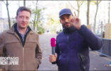 Jean-Eudes Gannat et Vincent Lapierre en promenade à Barbès