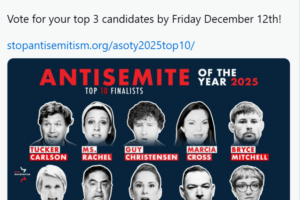 Une association juive met Tucker Carlson sur sa liste de « l’Antisémite de l’année »