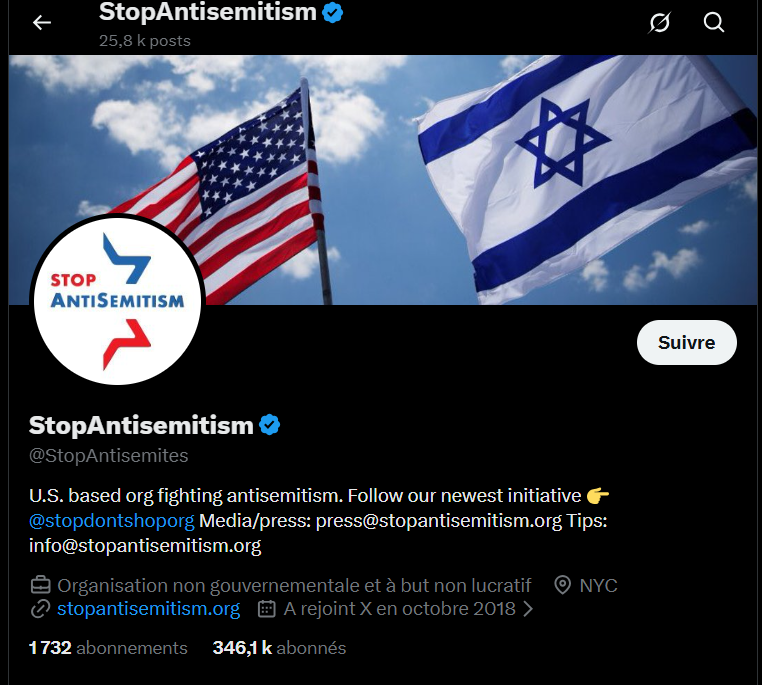 StopAntisemitism, une association juive met Tucker Carlson sur sa liste de « l’Antisémite de l’année »