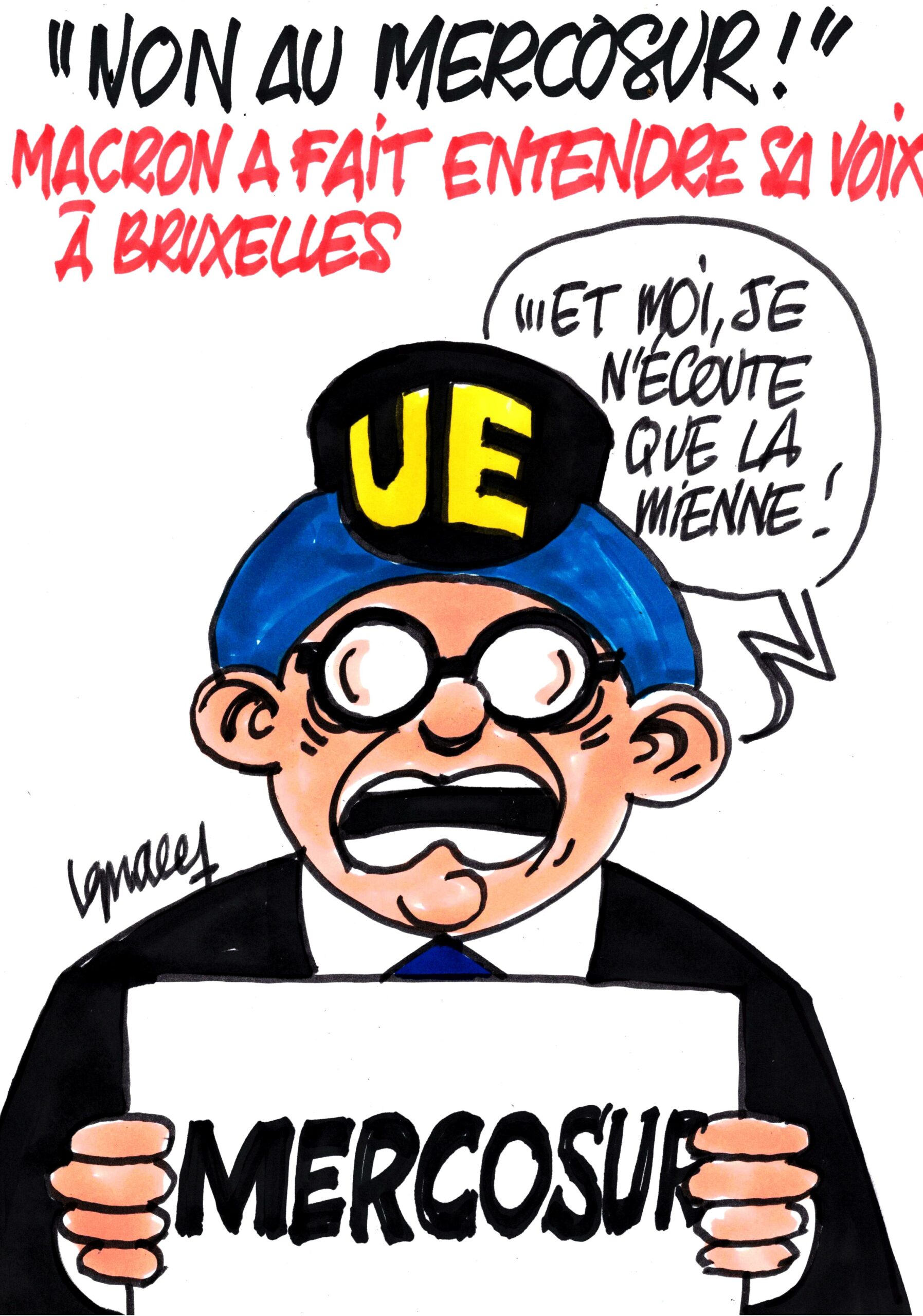 Ignace - Macron a fait entendre sa voix