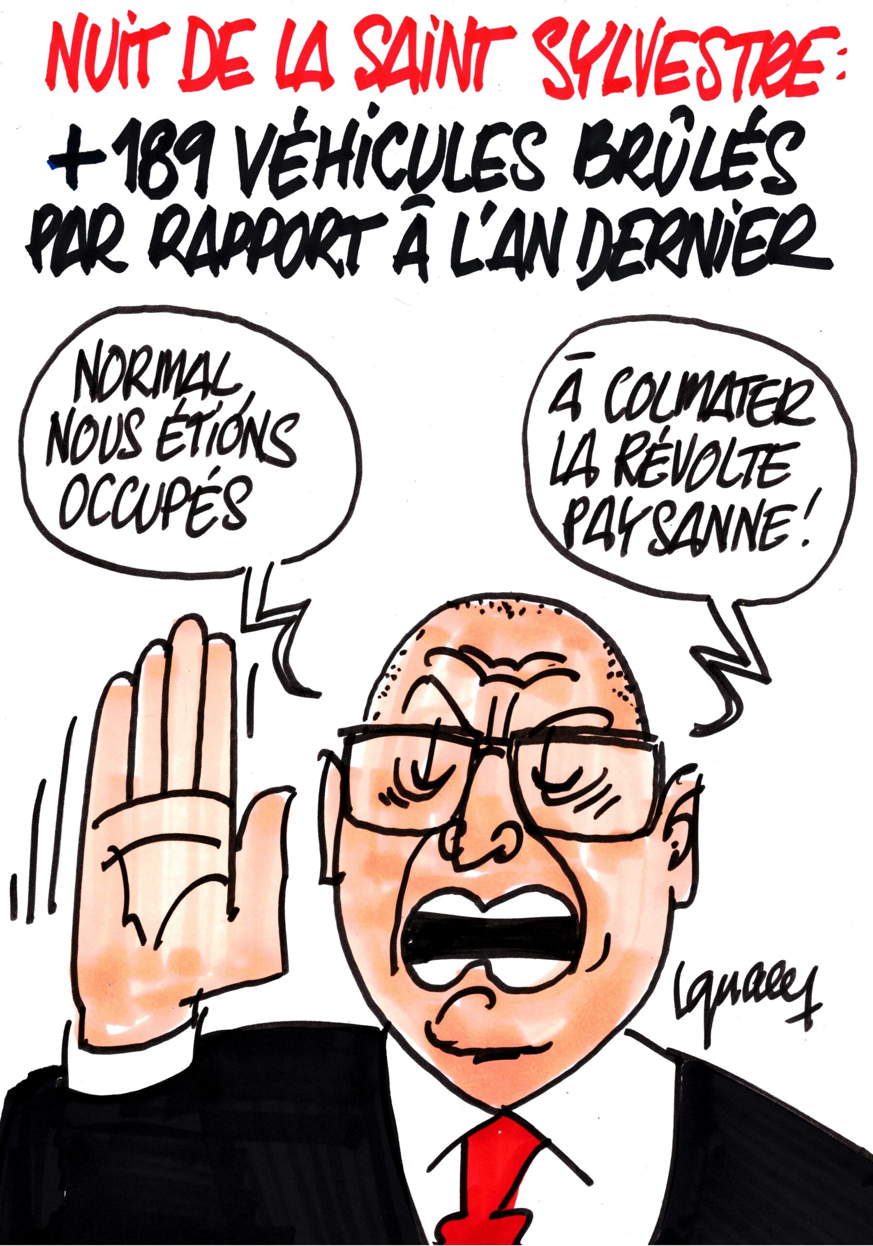 Ignace - Bilan de la nuit de la saint Sylvestre