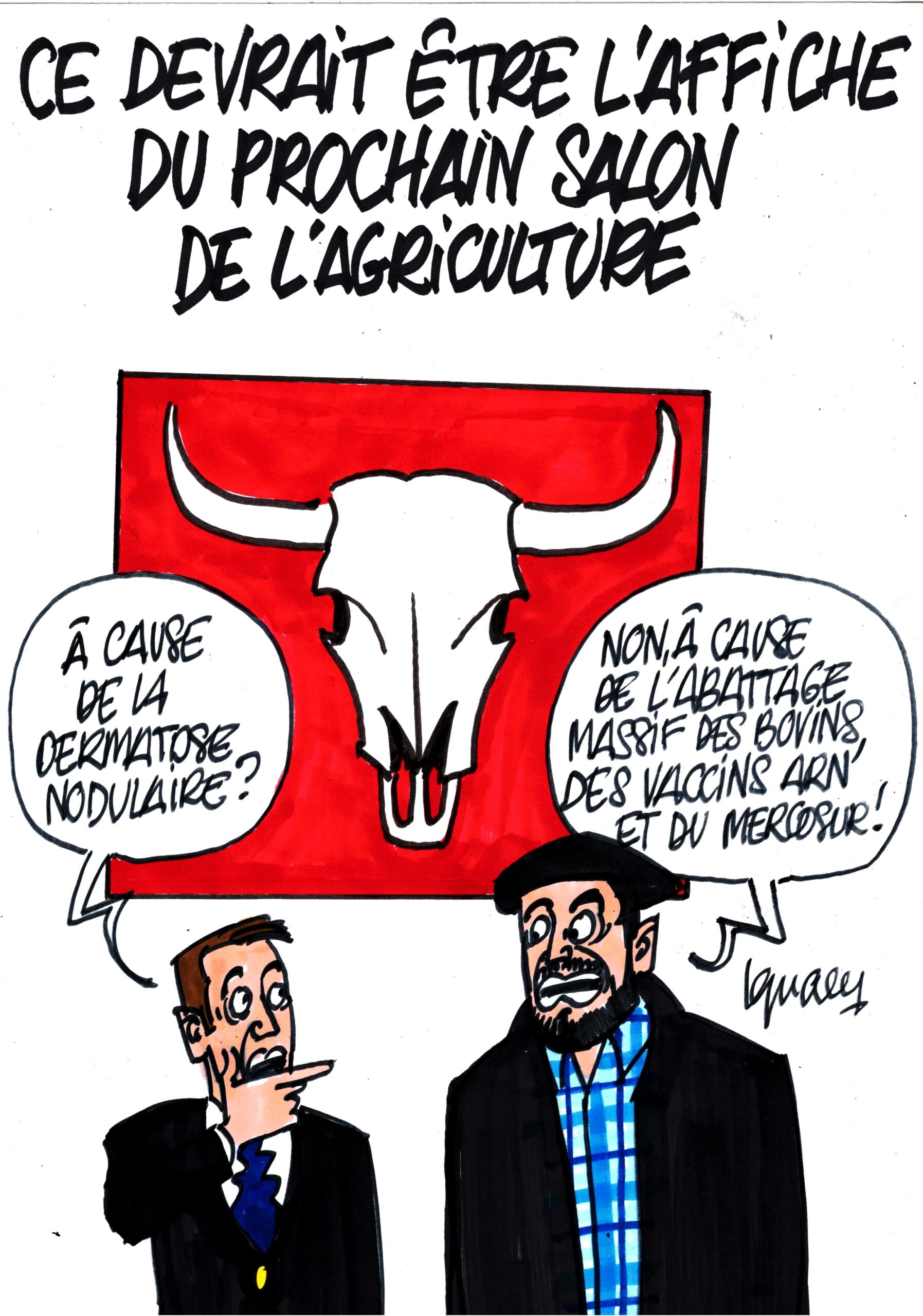 Ignace - L'affiche du prochain Salon de l'Agriculture