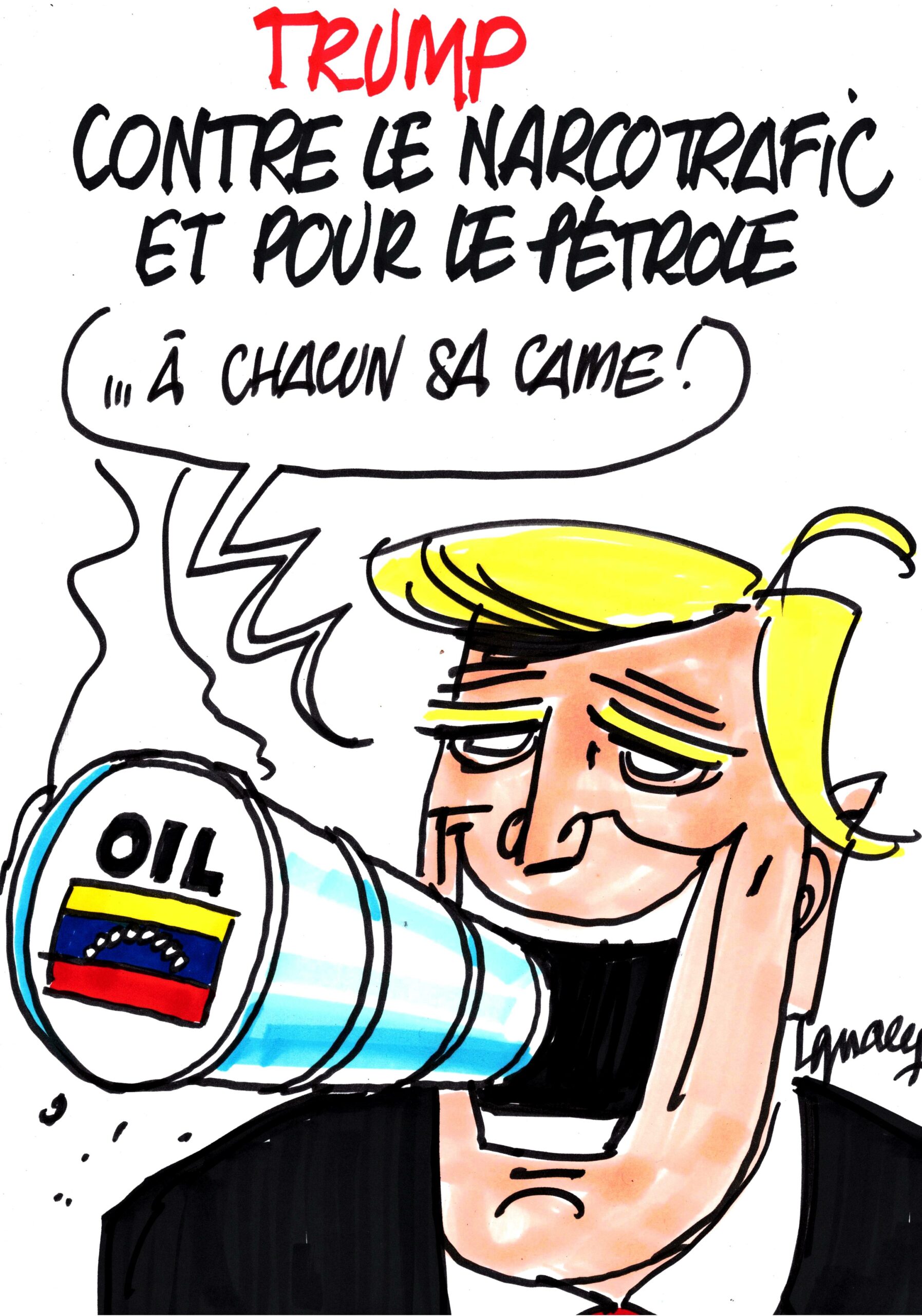 Ignace - Trump contre le narcotrafic