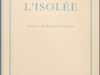 Note de lecture sur « L’Isolée », de René Bazin.