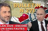 Bulletin N° 271 – Centre d’Analyse Politico-Stratégique – Bilan 2025, prospectives 2026 – 2 janvier 2026