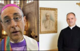 Photo : à gauche le cardinal Victor Manuel Fernandez, dit "Tucho", Préfet du Dicastère pour la Doctrine de la Foi , et, à droite, M. l'abbé Davide Pagliarani, Supérieur Général de la FSSPX