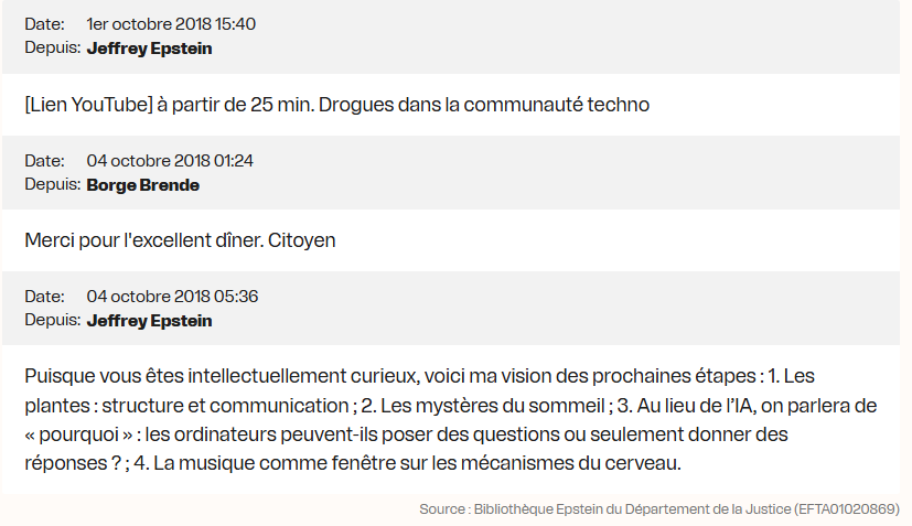 Epstein, Borge Brende