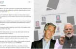 L’affaire Epstein secoue l’Inde et indique comment Israël a attiré Modi