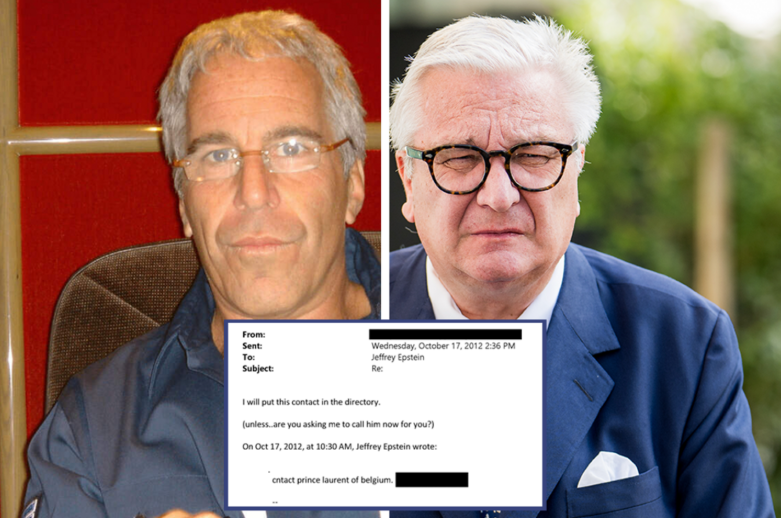 Epstein voulait obtenir les services du Prince Laurent de Belgique