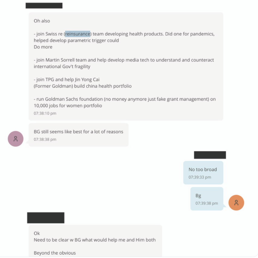 éveloppé par quelqu’un du réseau de placement professionnel d’Epstein