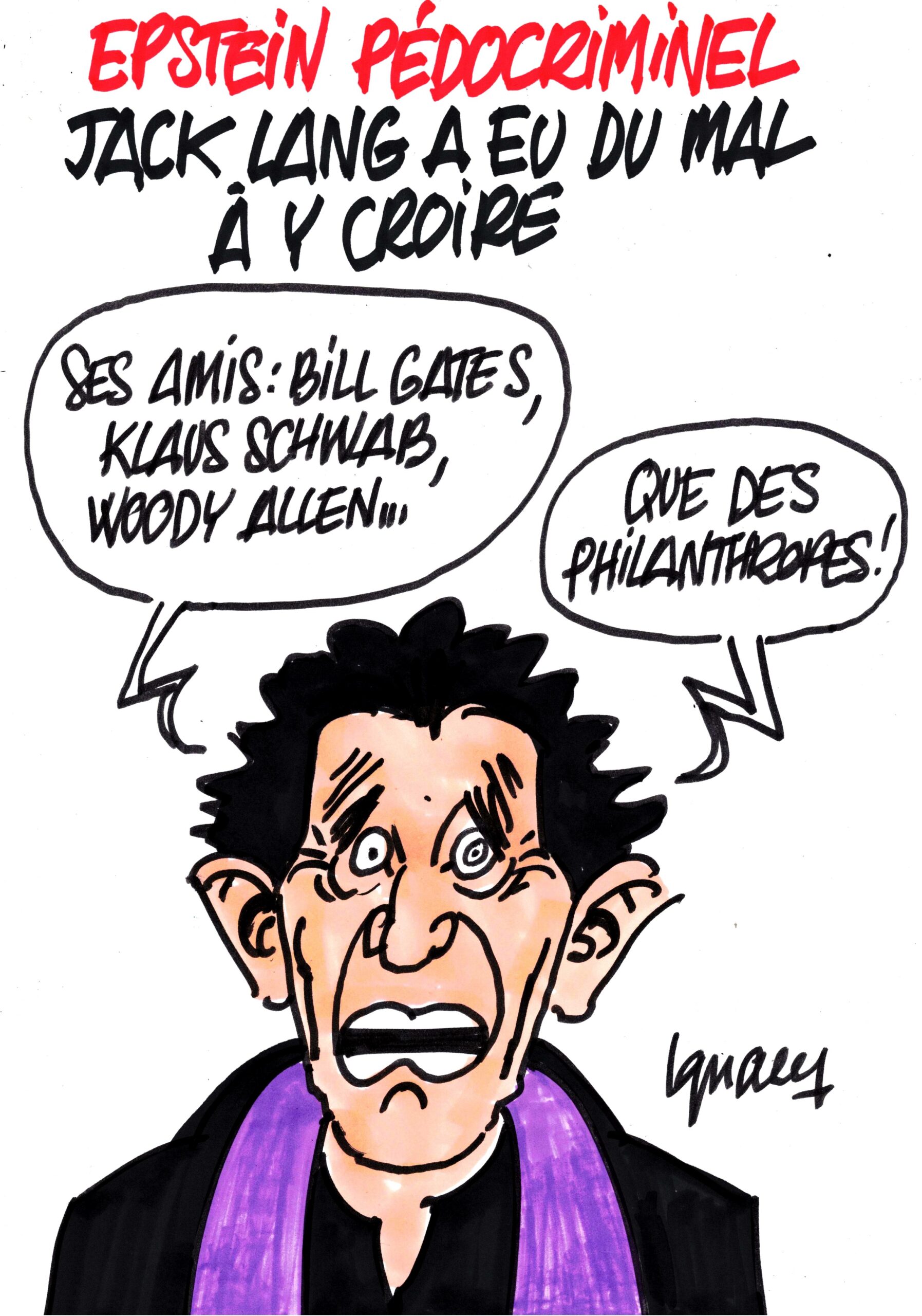 Ignace - Jack Lang face à la réalité d'Epstein