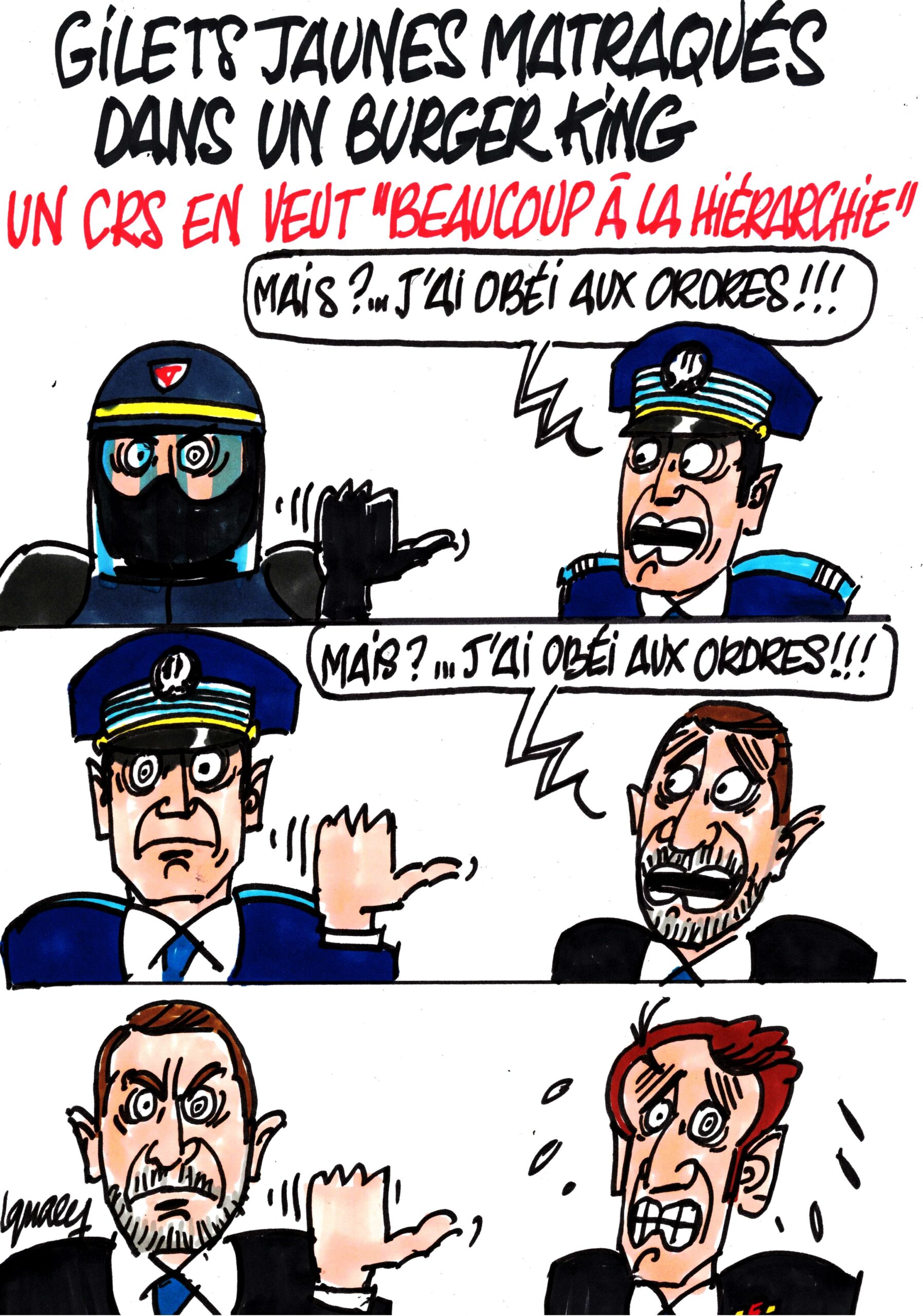 Ignace - CRS jugés pour violences contre les Gilets jaunes