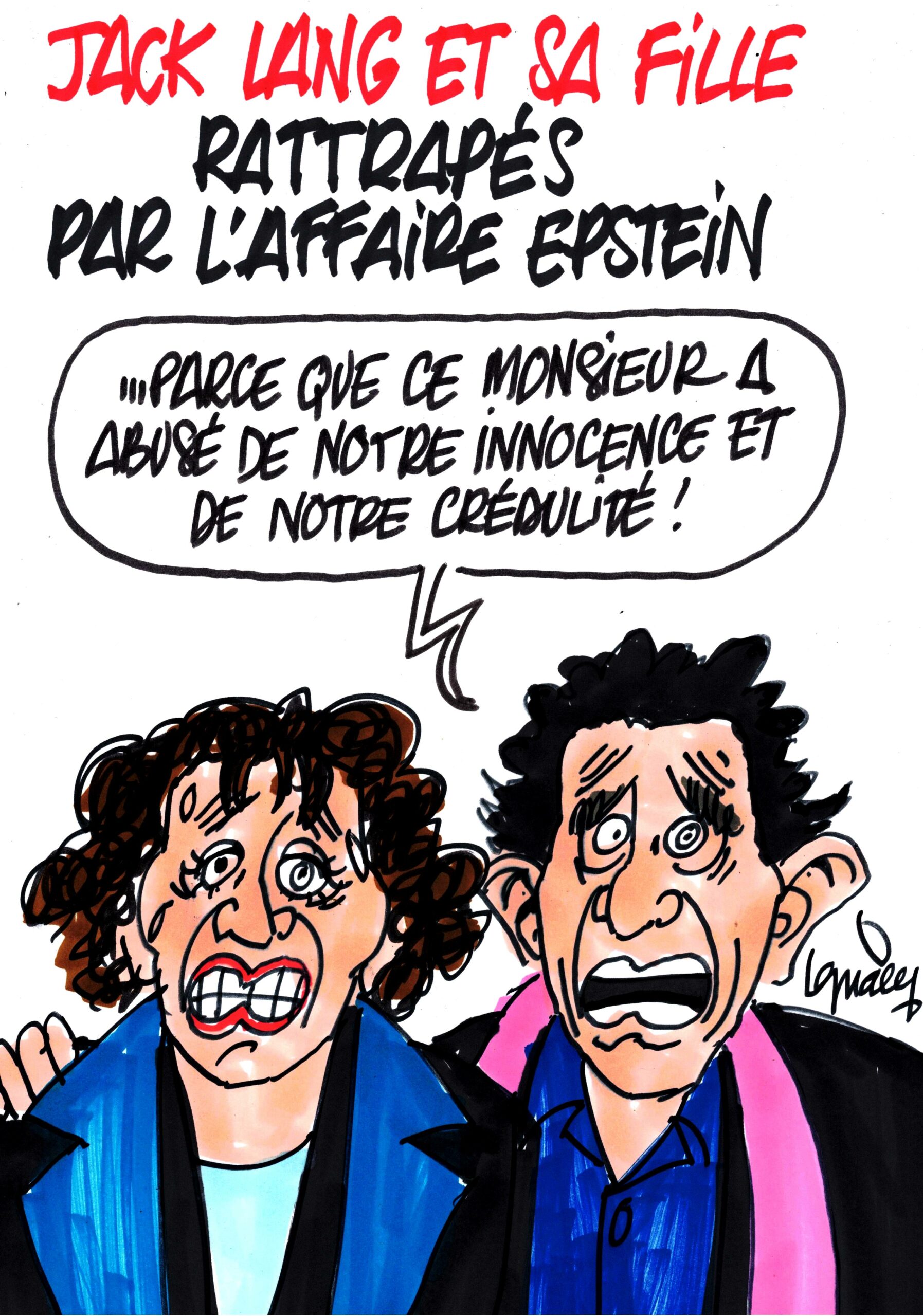 Ignace - Jack Lang, sa fille et l'affaire Epstein