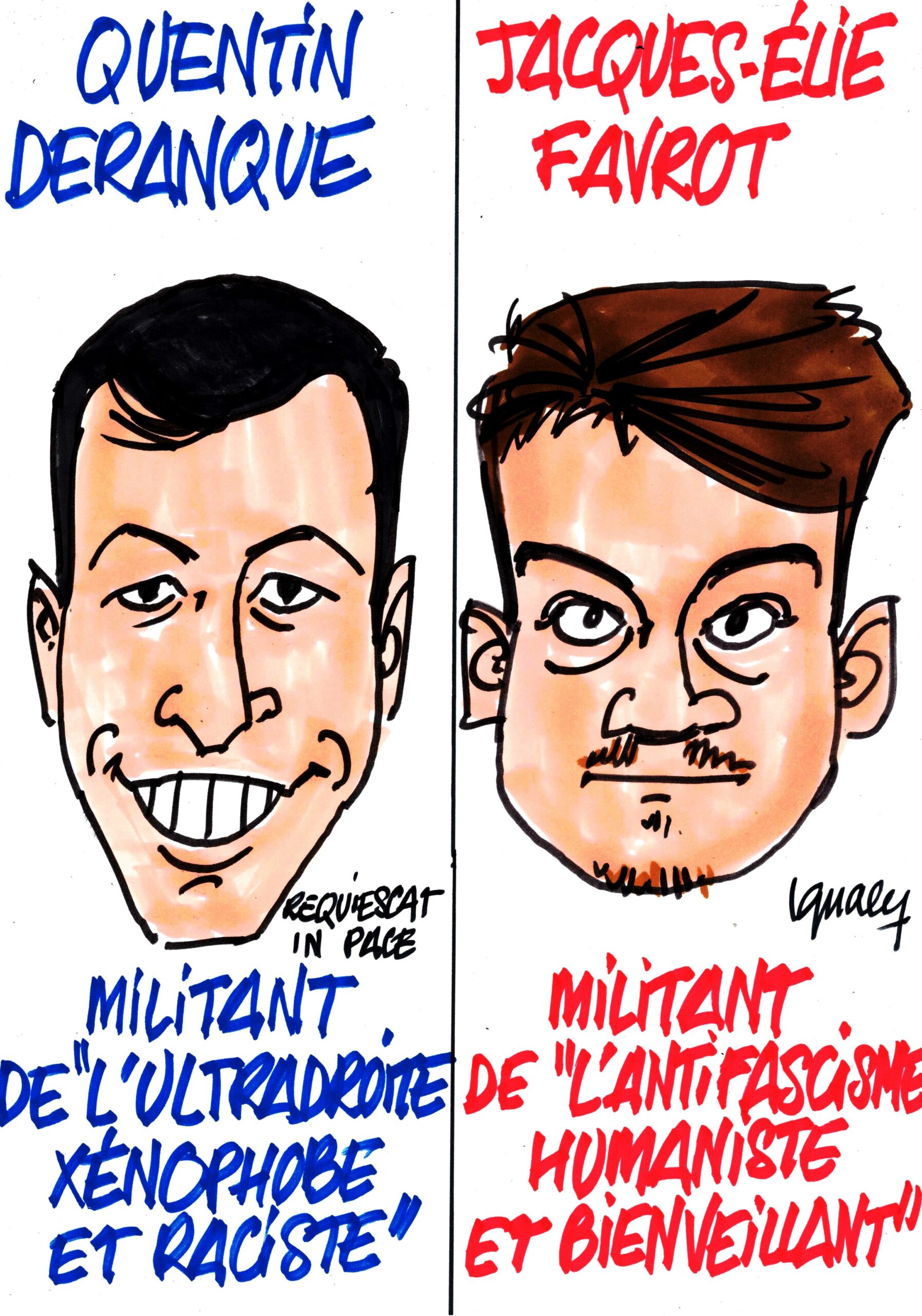 Ignace - Quentin Deranque vs Jacques-Élie Favrot