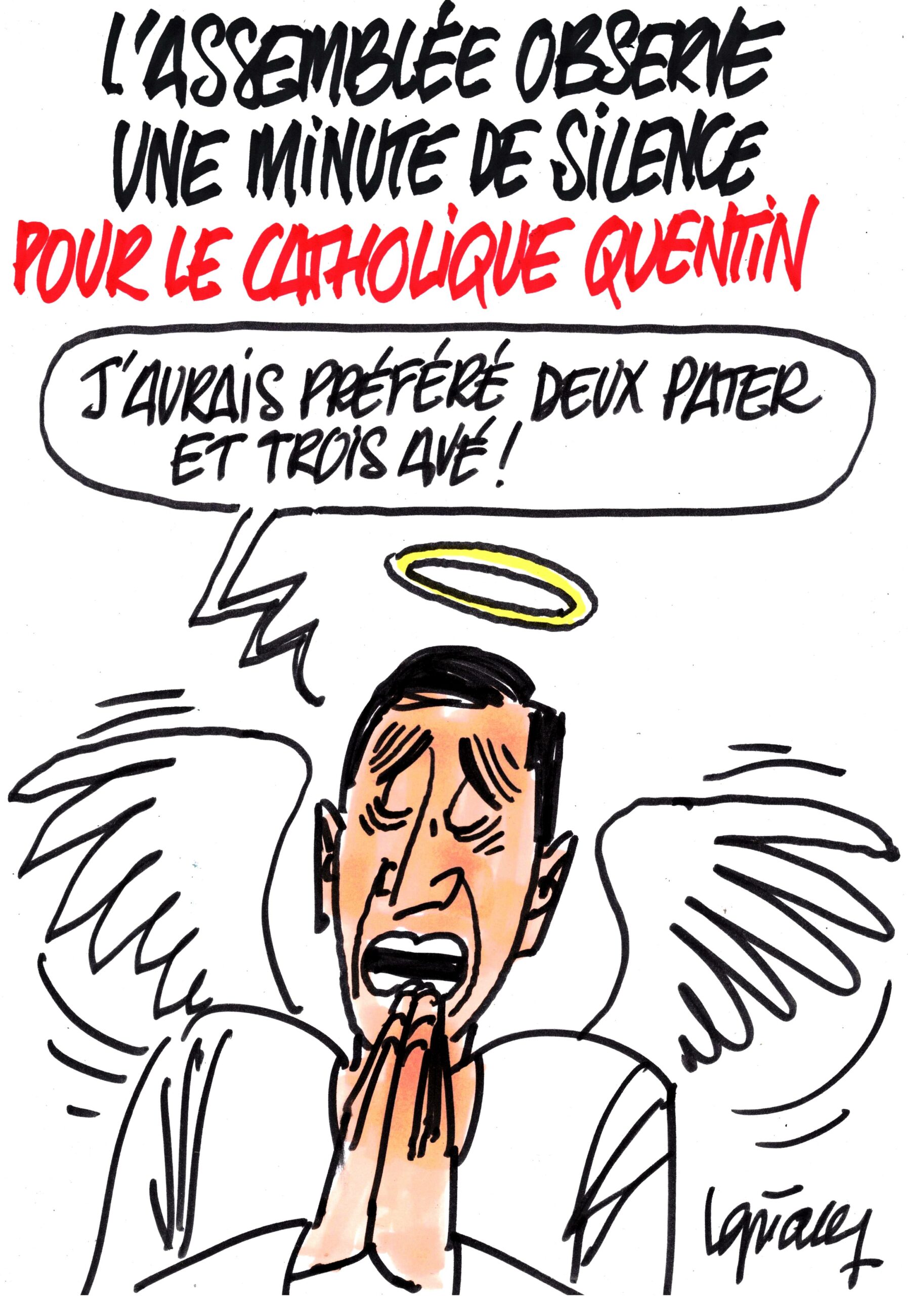 Ignace - Minute de silence pourQuentin