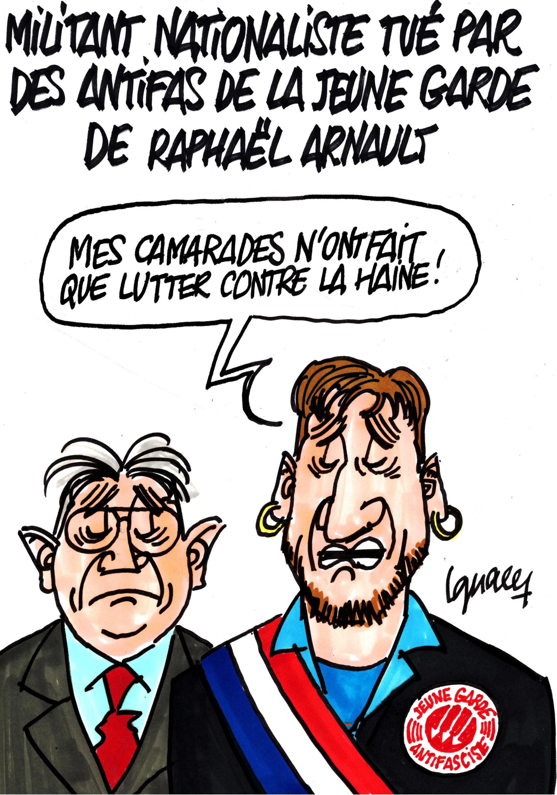 Ignace - Quentin tué par des nervis de la Jeune Garde