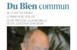 Jean Madiran – Le Bien Commun – Trois en un !