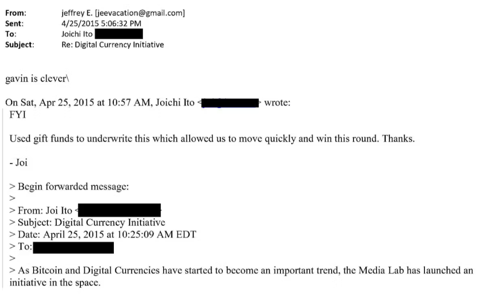 Epstein et le Bitcoin