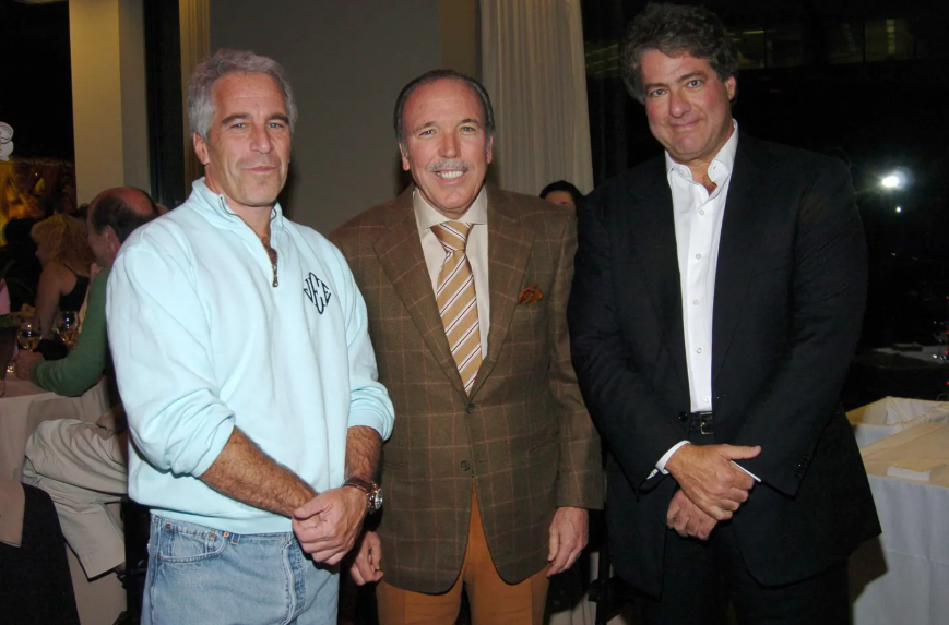 Epstein, Pepe Fanjul (homme d'affaires cubain) et le milliardaire Leon Black