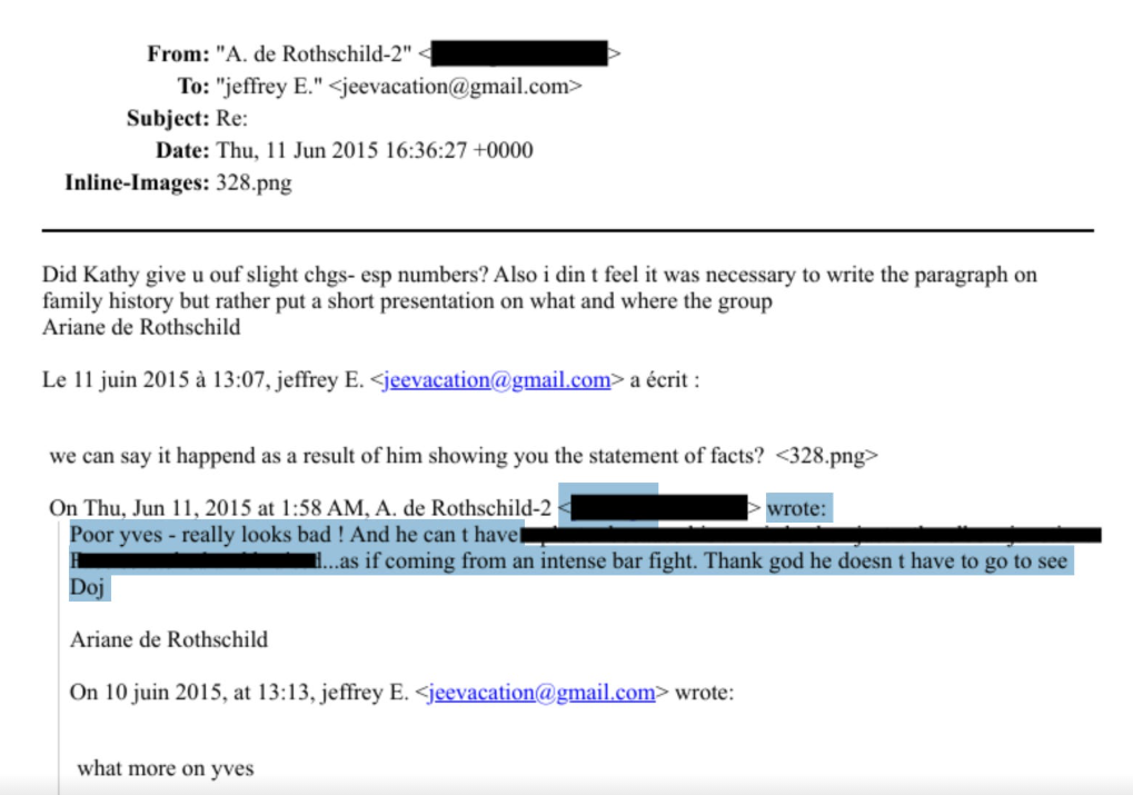 Epstein payé 25 millions de dollars pour négocier un accord avec le ministère de la Justice au nom de la banque Edmond de Rothschild
