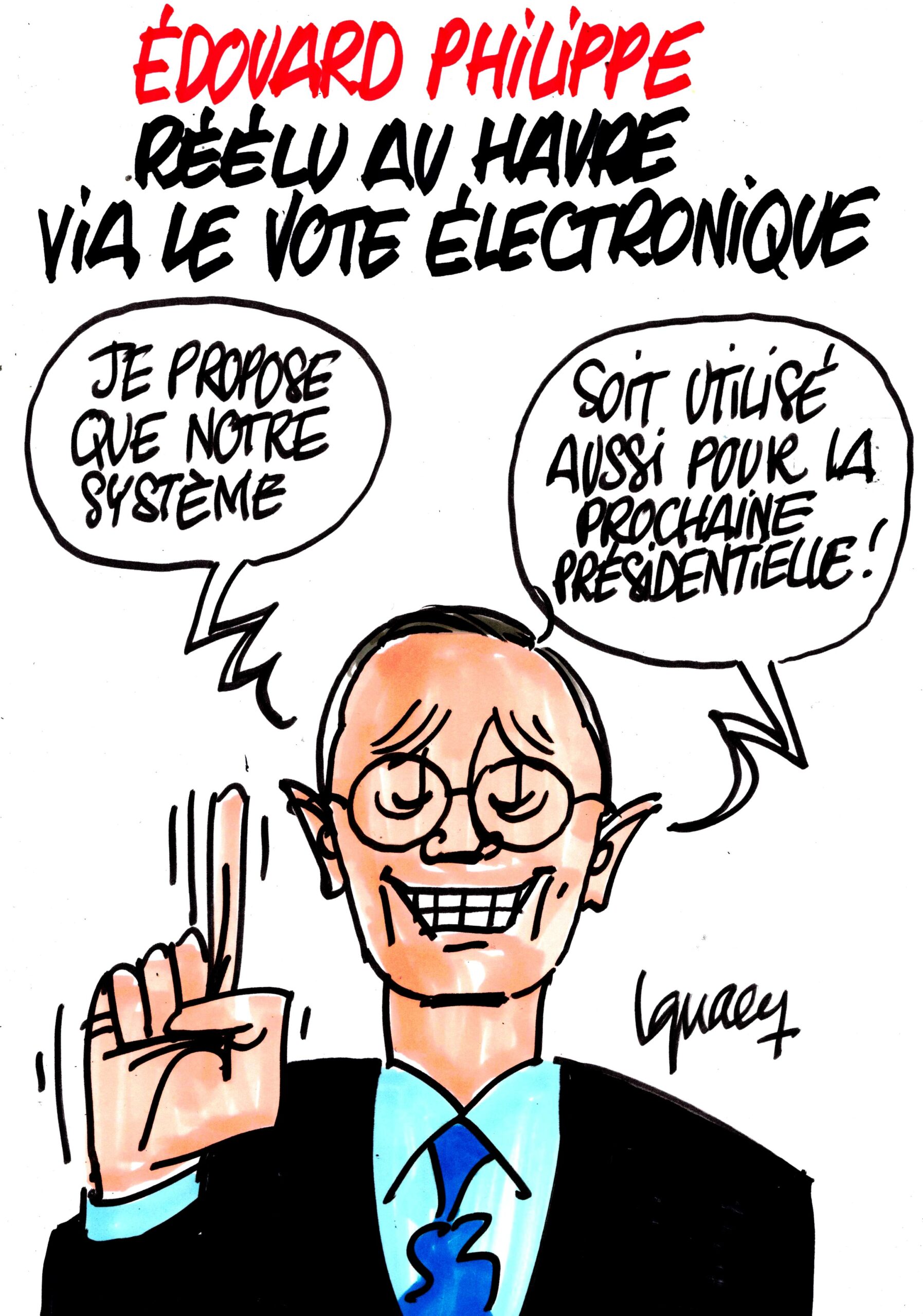 Ignace - Édouard Philippe réélu au Havre