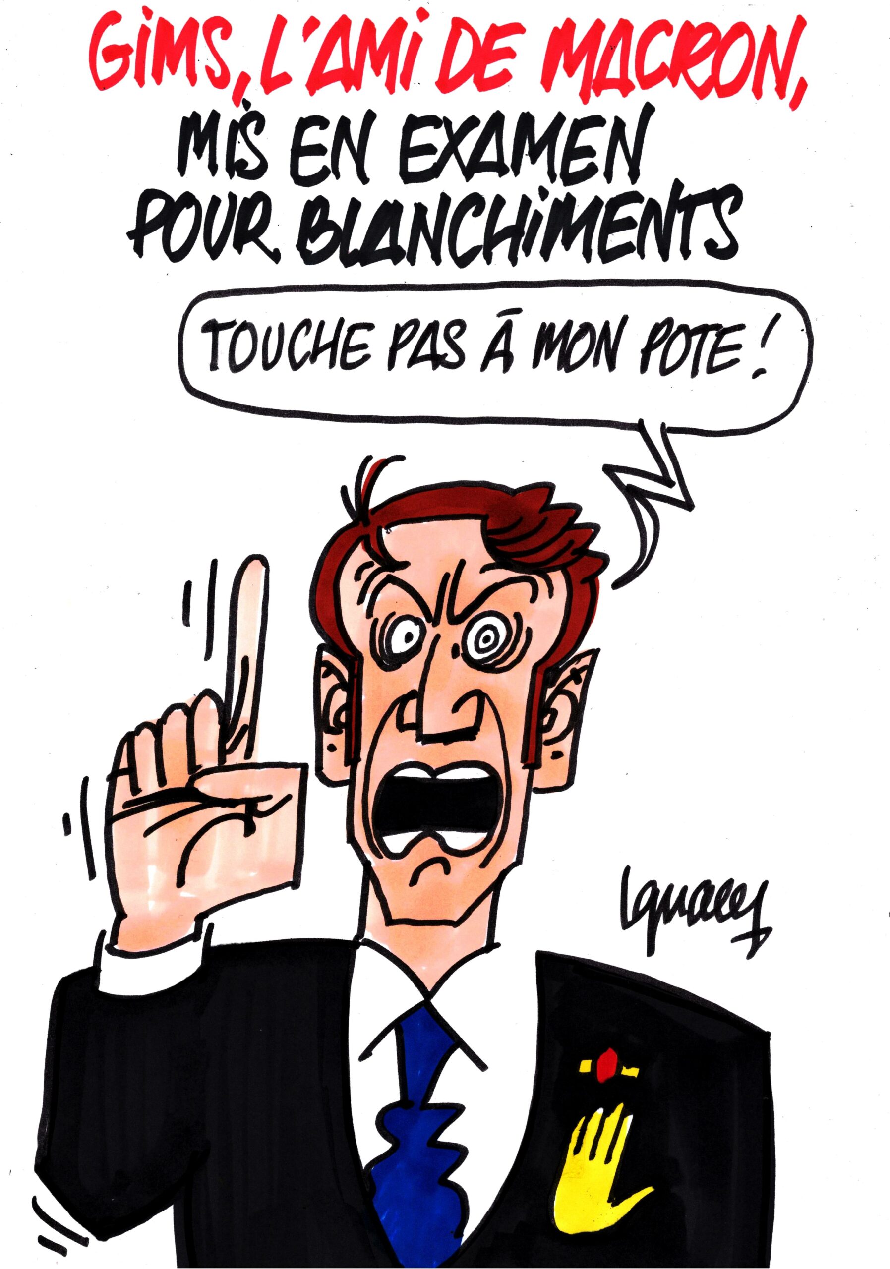 Ignace - Gims, l'ami de Macron, mis en examen
