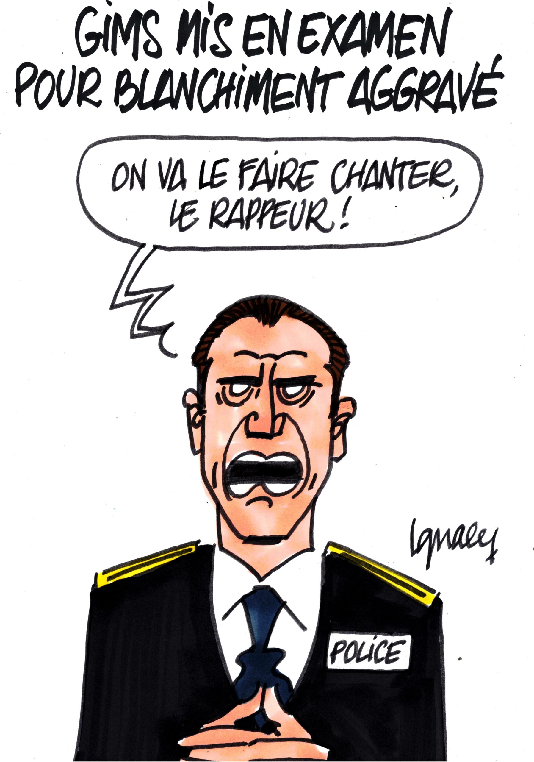 Ignace - Gims mis en examen pour blanchiment aggravé