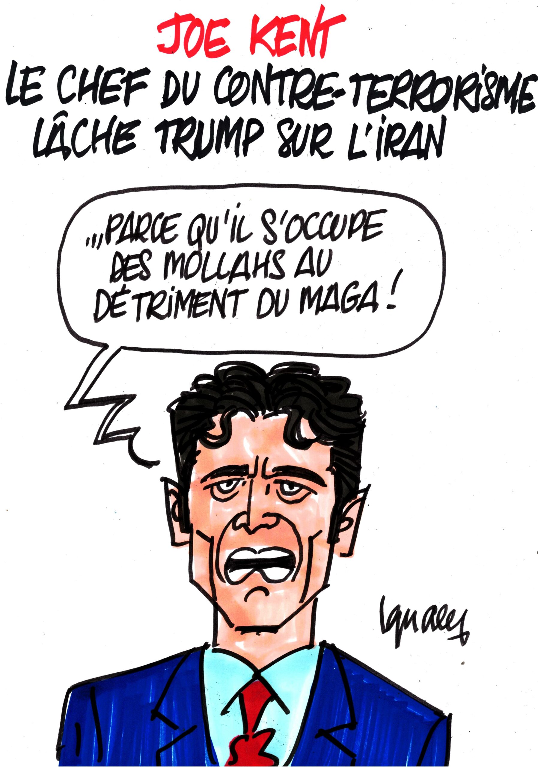 Ignace - Joe Kent lâche Trump sur la guerre en Iran