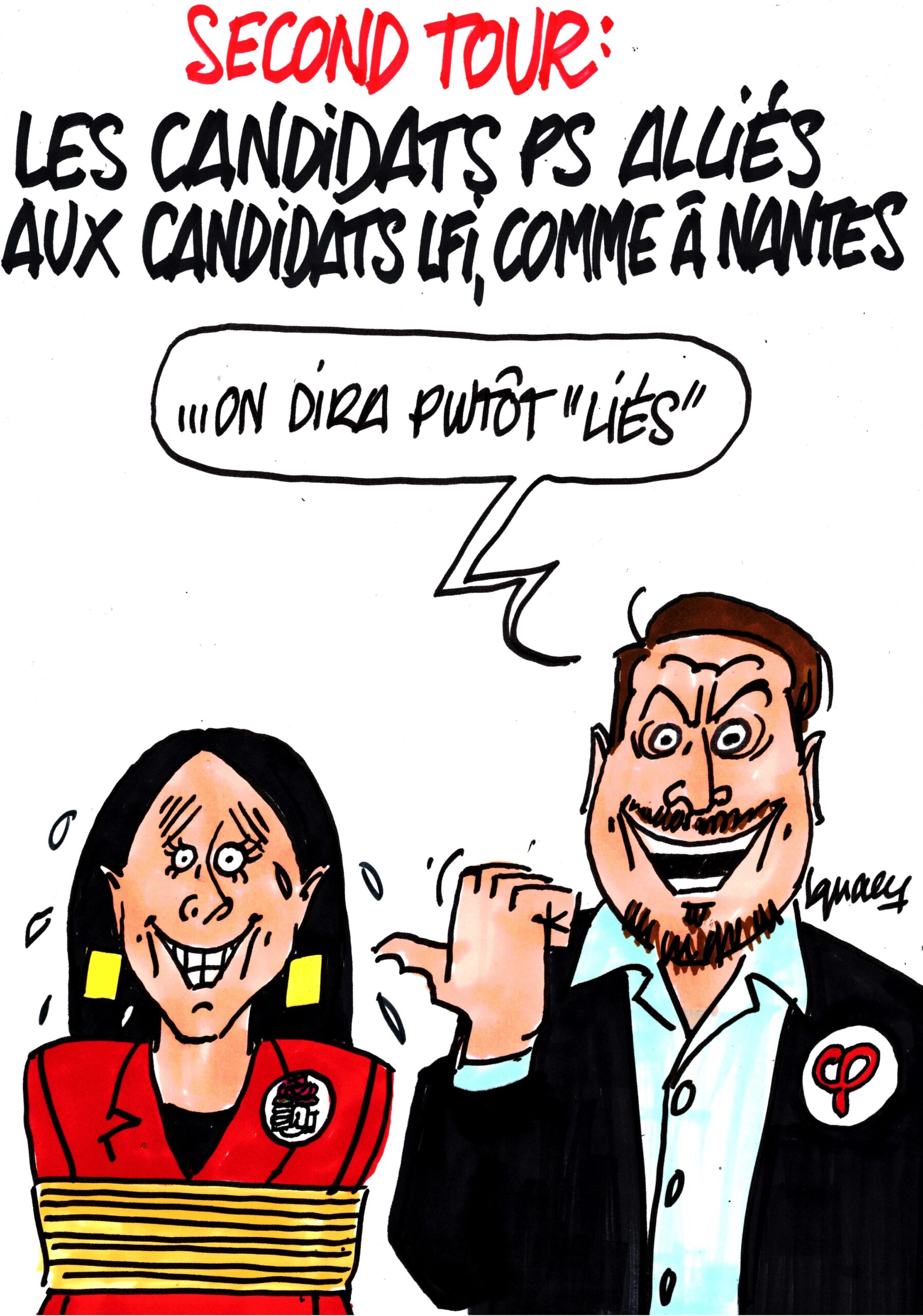 Ignace - Les candidats PS alliés aux candidats LFI