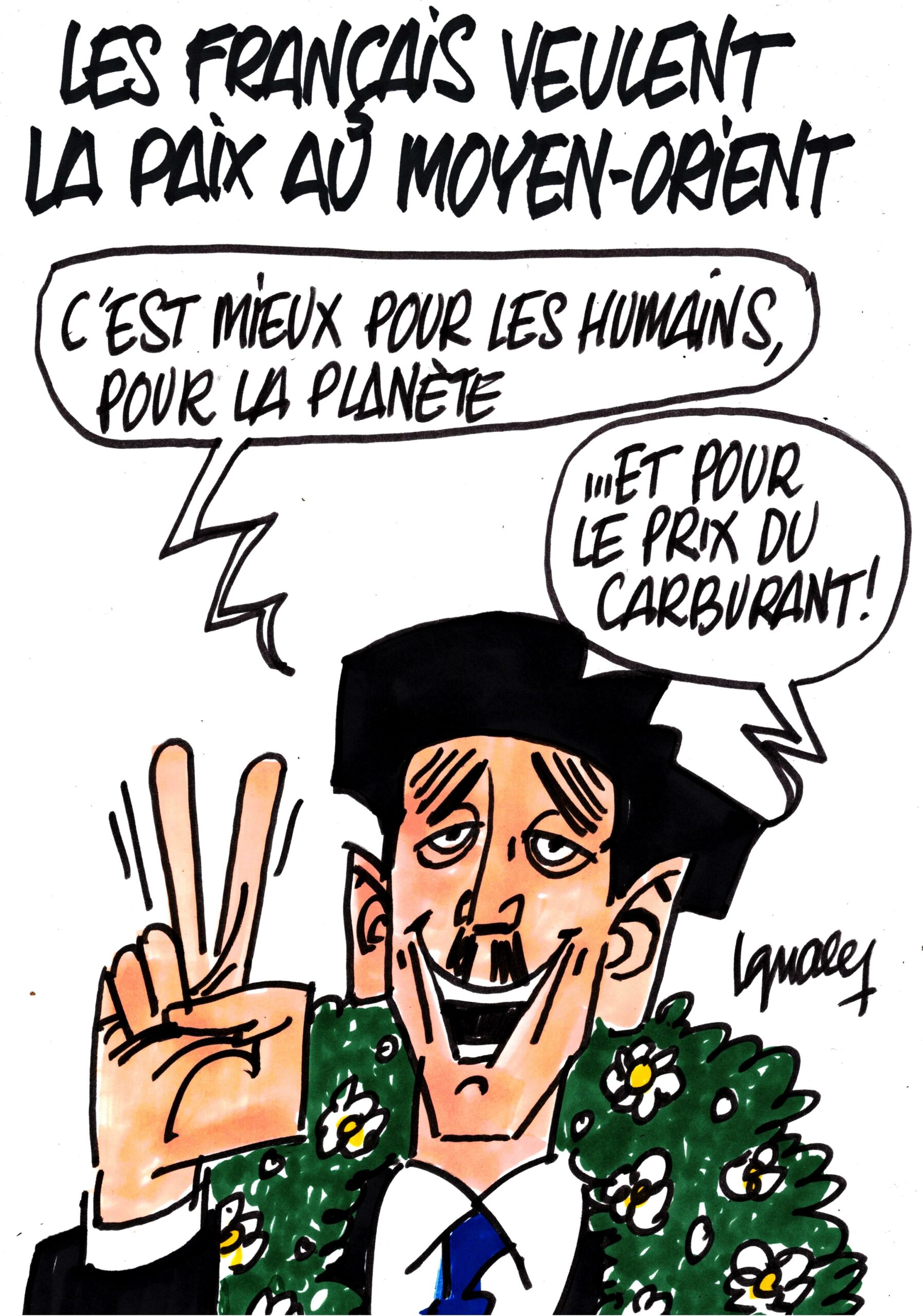 Ignace - On veut la paix au Moyen-Orient !